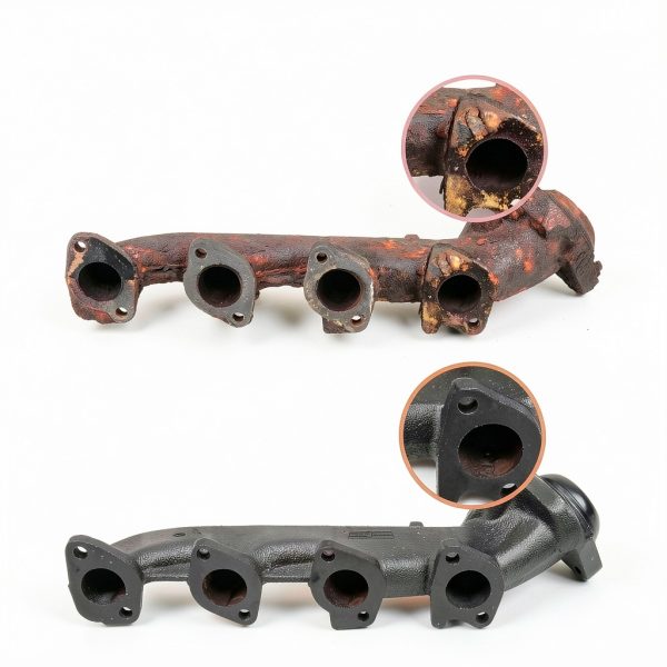 Exhaust Manifold Dorman Right Side Upgrade Design-2