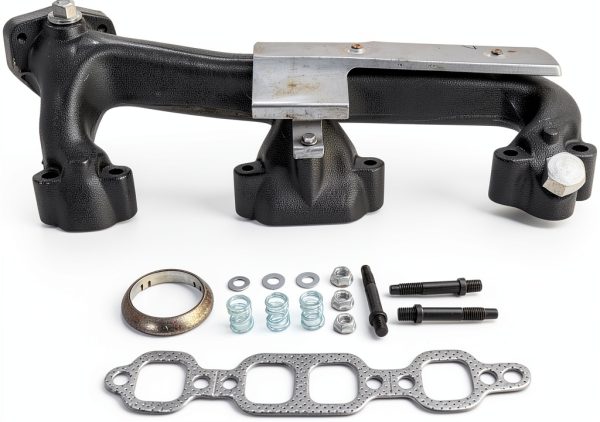 AngyMeck Exhaust Manifold Cast Iron Automotive Replacement-2