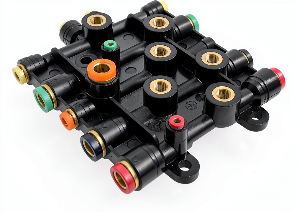 A12-14736-003 air manifold close-up