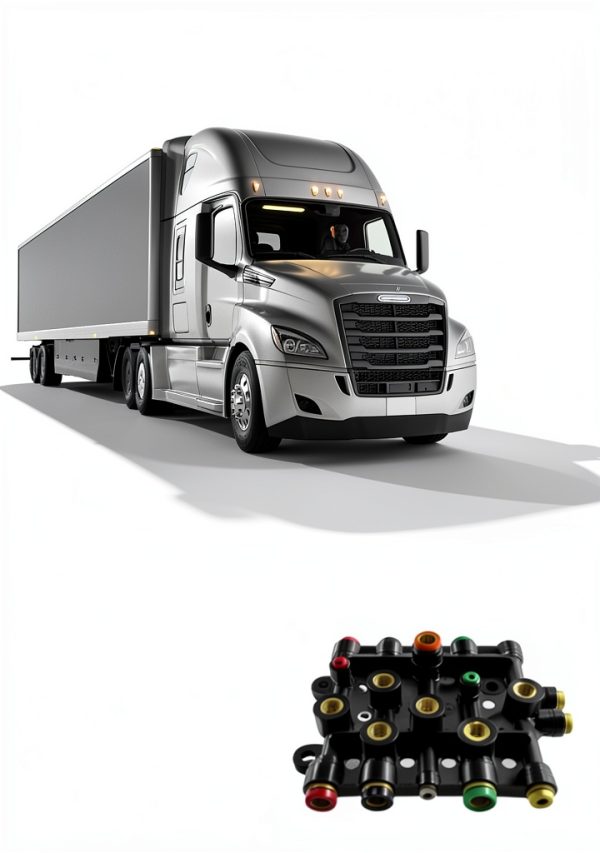 Freightliner Cascadia Air Manifold Replacement-3