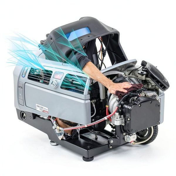 Electric Parking Brake Actuator KEVCCE Machined-6