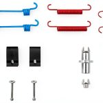 PartCatalog Rear Parking Brake Hardware Kit-0