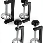IMeanTop Classic Aluminum C‑Clamp IF04090919 Black 4‑Pack-0