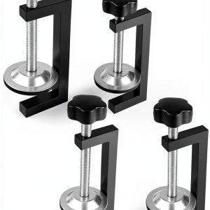 IMeanTop Classic Aluminum C‑Clamp IF04090919 Black 4‑Pack-0