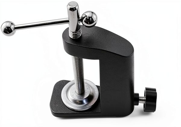 C-Clamp Ruiwaer Black Rubber C-Clamp Model CBCHDLC-B-1-3