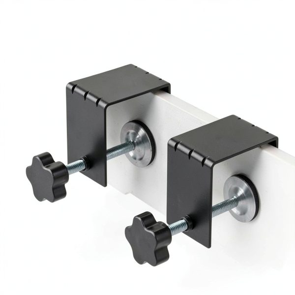 JEEJINYAN C-Clamp 6pcs Black Modern Cold‑Rolled Steel Clamp JJ023c-2
