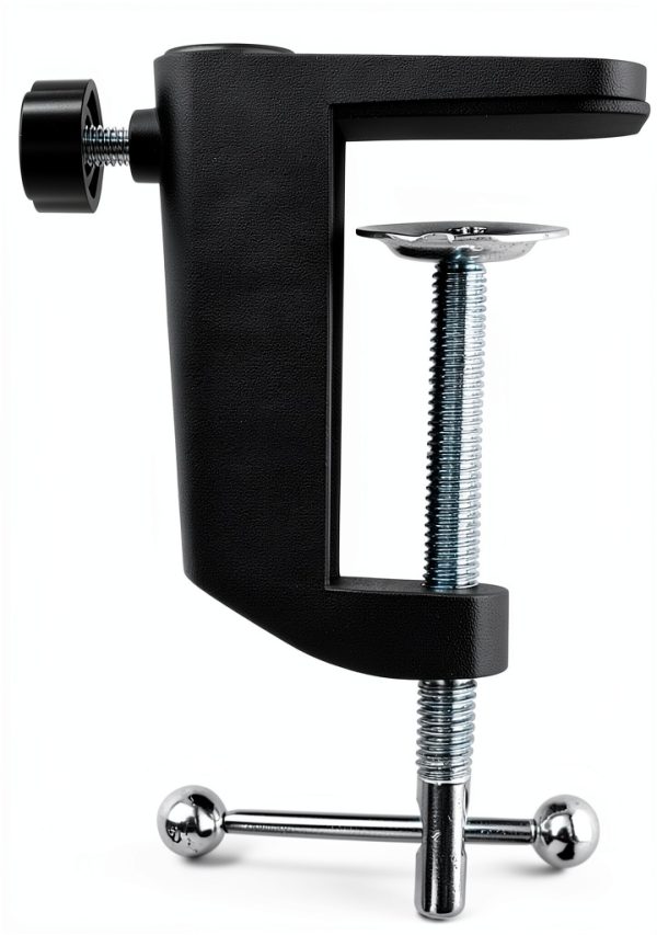 C-Clamp Ruiwaer Black Rubber C-Clamp Model CBCHDLC-B-1-0