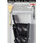 Mini Clamp QUICK FIST 5/8”–1-3/8” C‑Clamp 2‑Count Heavy‑Duty Rubber-0