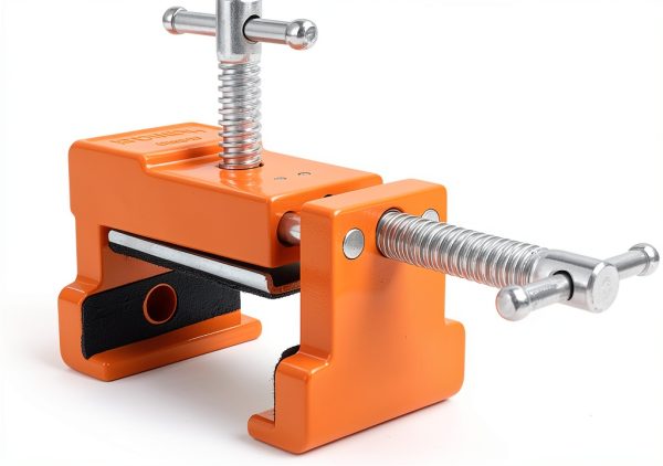 Cabinet Claw by PONY 8510BP 2-Pack Orange Aluminum C‑Clamp-1