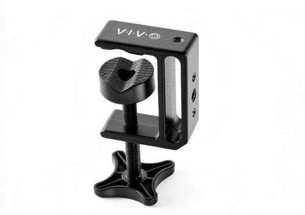 VIVO Aluminum C-Clamp with 1/4-20 & 3/8-16 Socket, 2 Pack Black-2
