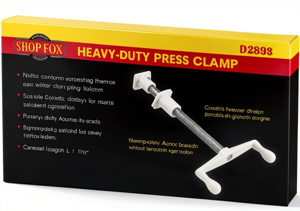 Shop Fox D2893 Press Clamp Medium Metal C Clamp for Woodworking-4