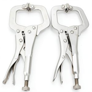 6 Inch C Clamp Locking Pincers Welding Table Vice Grips – 2pcs Set-0