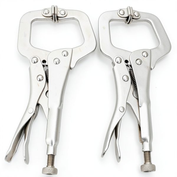 6 Inch C Clamp Locking Pincers Welding Table Vice Grips – 2pcs Set-0