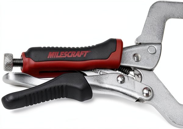 Milescraft 4000 2in Face Clamp Heavy Duty with Adjustable Swivel Pads-1