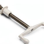 Shop Fox D2893 Press Clamp Medium Metal C Clamp for Woodworking-0